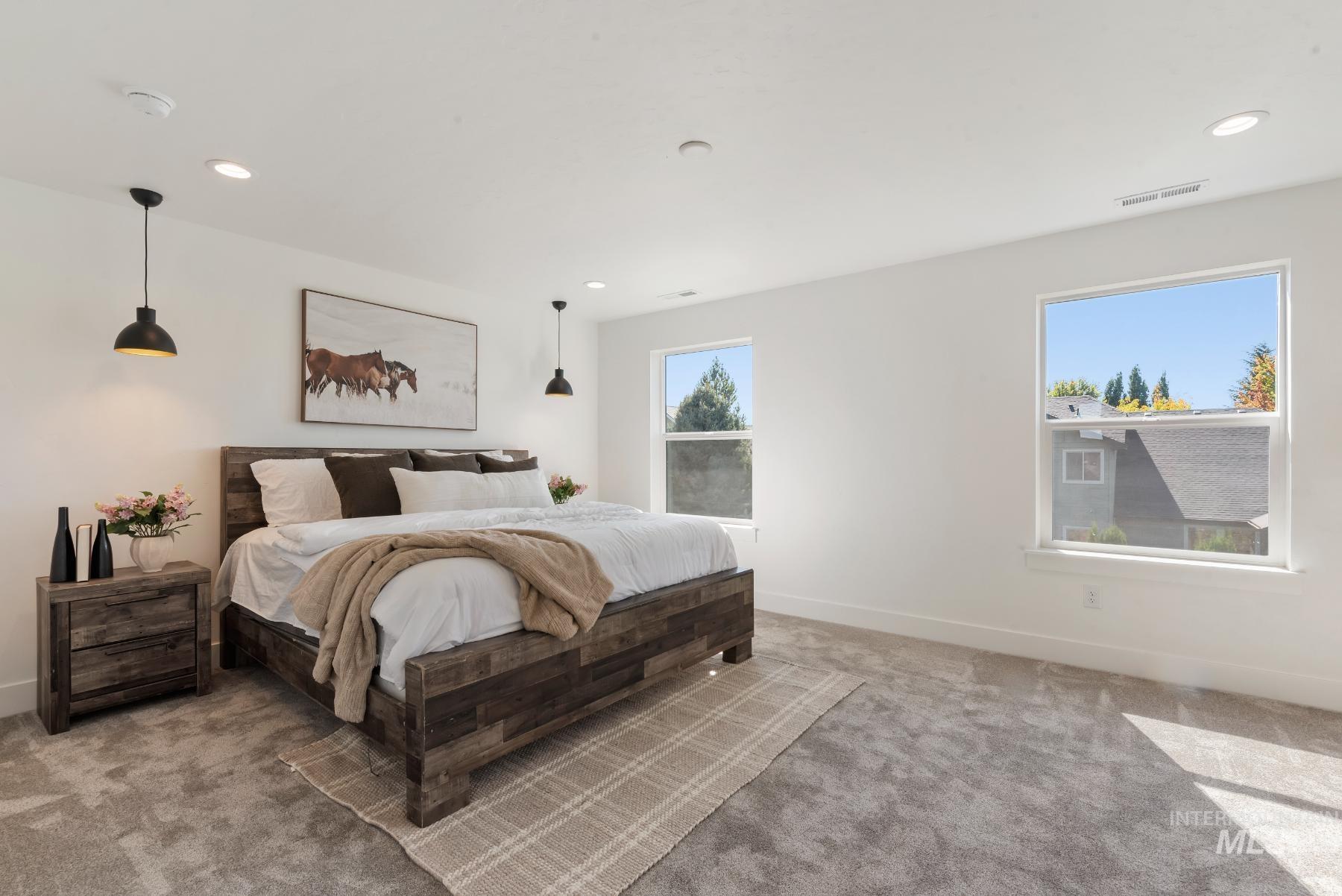 1319 West Malbar Street Meridian, ID 83646 - Photo 15 of 31 Carpeted bedroom with recessed lighting