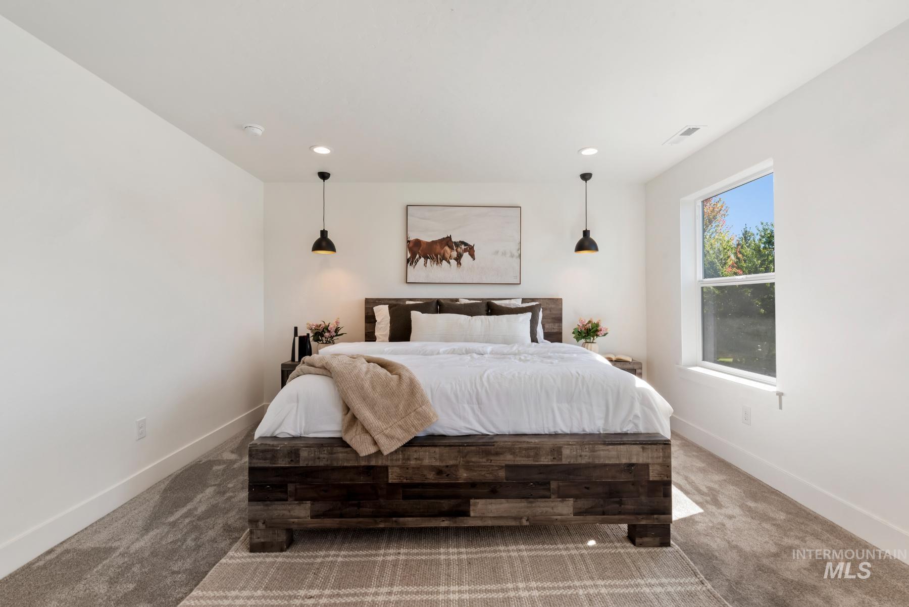 1319 West Malbar Street Meridian, ID 83646 - Photo 17 of 31 Bedroom with carpet flooring and recessed lighting