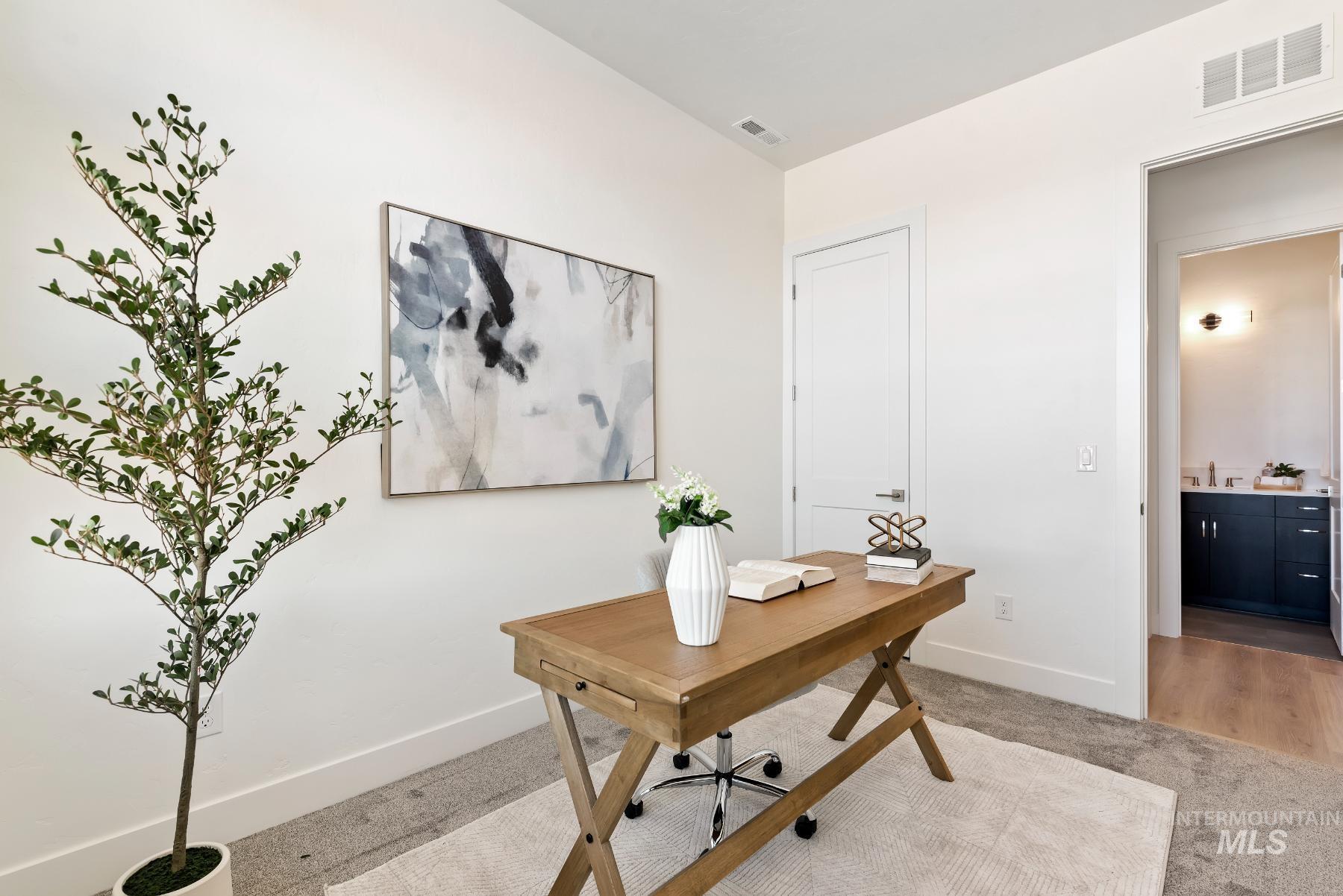 1319 West Malbar Street Meridian, ID 83646 - Photo 26 of 31 Office with light carpet and baseboards