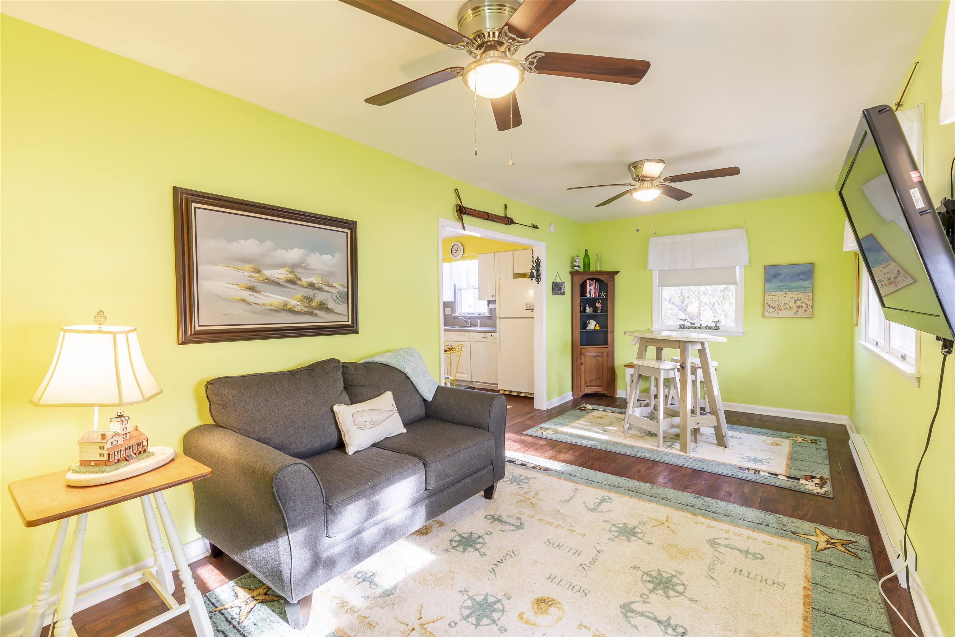 116 Cedardale Avenue Villas, NJ 08251 - Photo 13 of 30 a living room with furniture and a flat screen tv