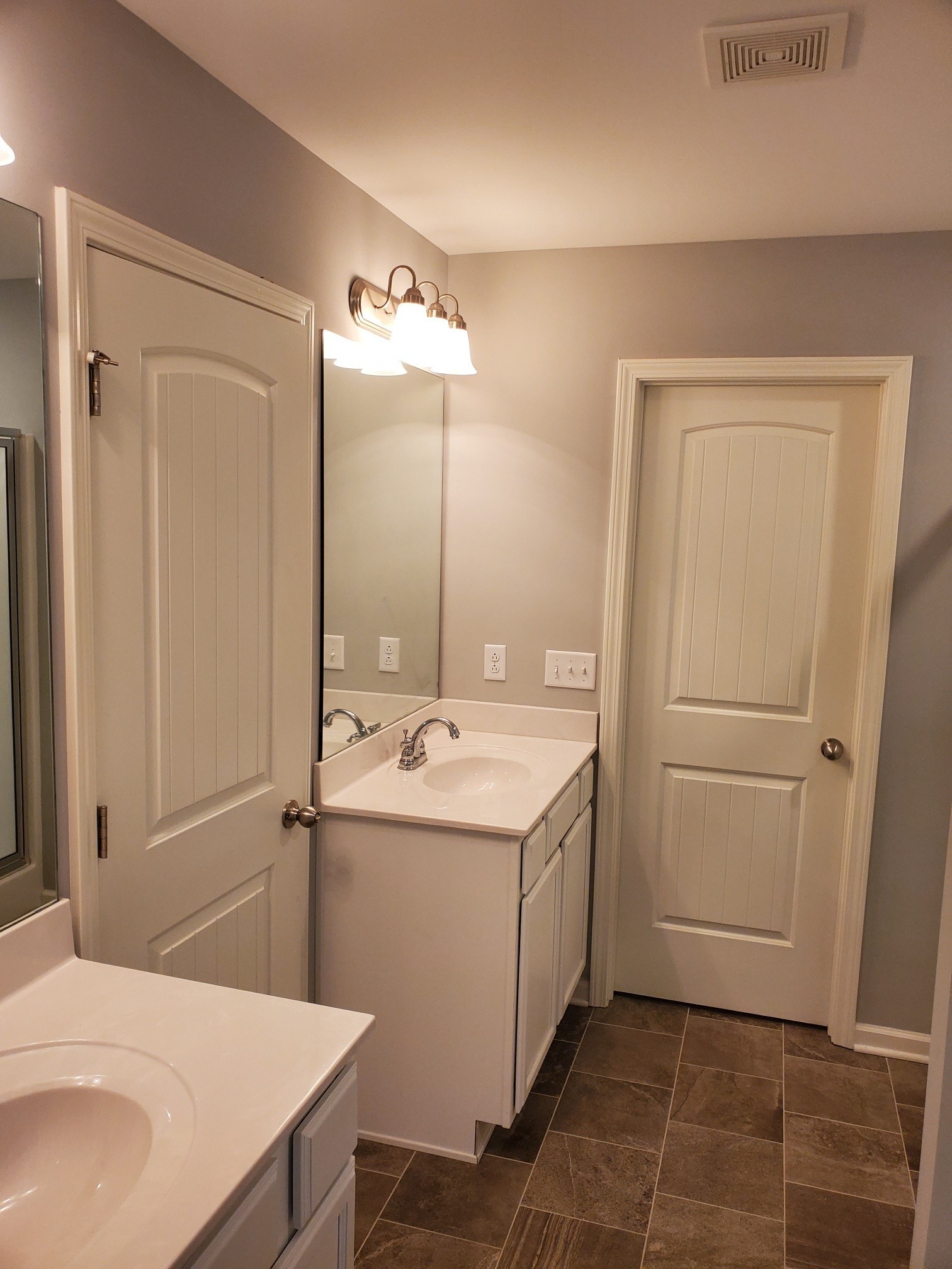 4417 Sunday Silence Way Murfreesboro, TN 37128 - Photo 16 of 17 a bathroom with a sink a toilet and mirror