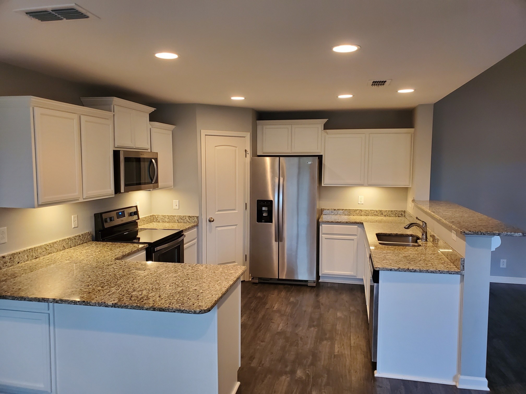 4417 Sunday Silence Way Murfreesboro, TN 37128 - Photo 3 of 17 a kitchen with refrigerator and microwave
