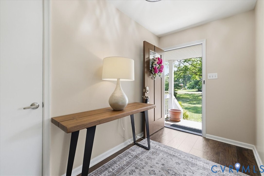 404 Bermuda Hundred Road Chester, VA 23836 - Photo 5 of 37 Inviting entryway featuring wood-finish flooring,