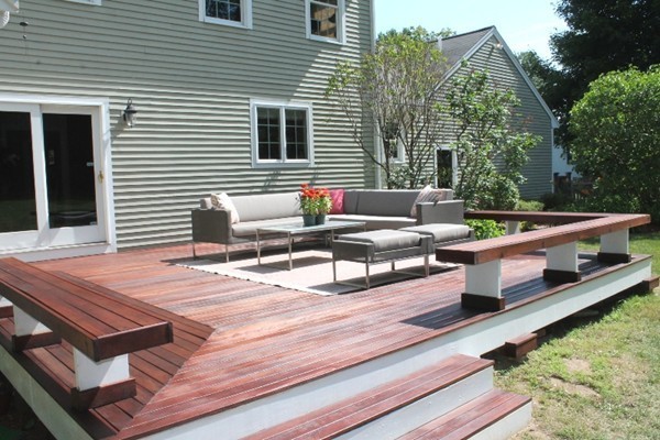 23 Wyman Road Lexington, MA 02420 - Photo 25 of 30 a view of a chairs and table in the patio