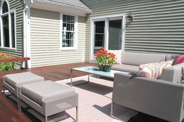 23 Wyman Road Lexington, MA 02420 - Photo 27 of 30 a outdoor living space with furniture and a potted plant