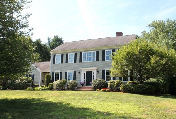 23 Wyman Road Lexington, MA 02420 - Photo 30 of 30 a front view of a house with a yard