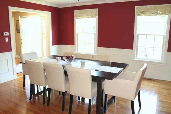 23 Wyman Road Lexington, MA 02420 - Photo 5 of 30 a view of a a dining room with furniture window and wooden floor