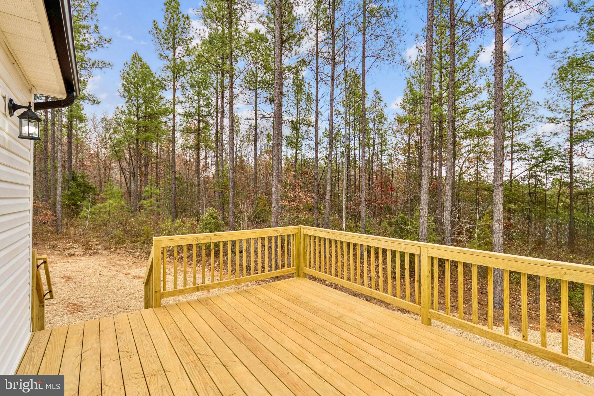 15281 Shirley Road Unionville, VA 22567 - Photo 21 of 24 a view of balcony with wooden floor