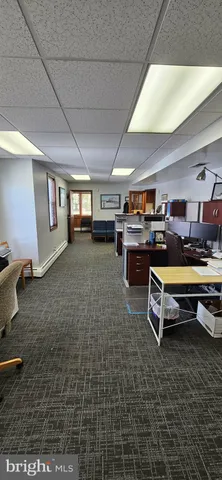 a outdoor dining space with furniture
