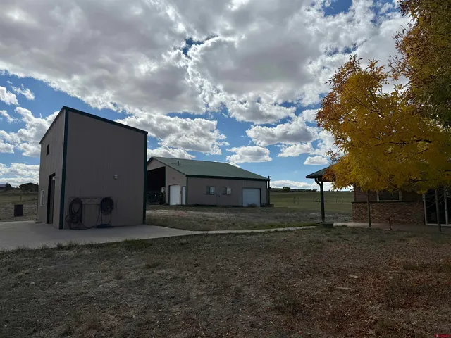 a view of a lake with a mountain in the background