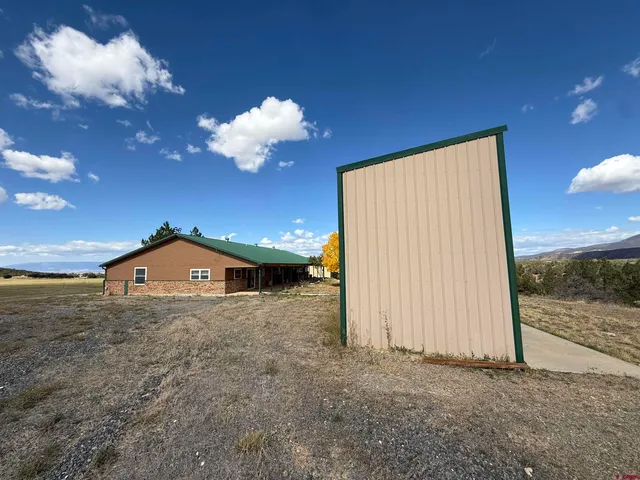 a close up of a mirror
