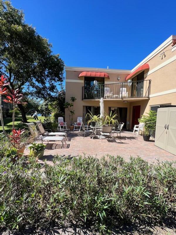 8104 Severn Drive, Unit C Boca Raton, FL 33433 - Photo 2 of 14 PATIO AND BALCONY