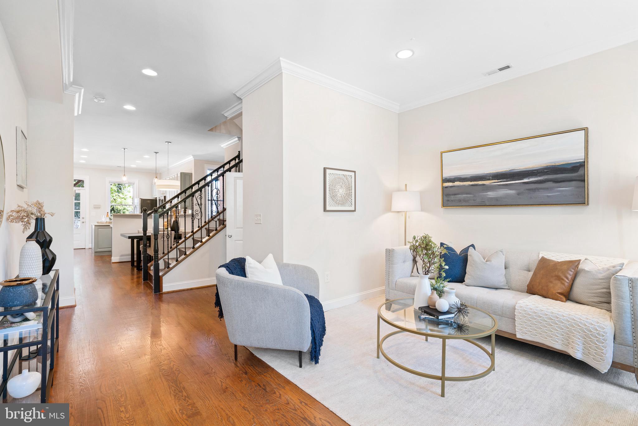 1031 10th Street Northeast Washington, DC 20002 - Photo 57 of 57 Wide open floor plan with defined areas.