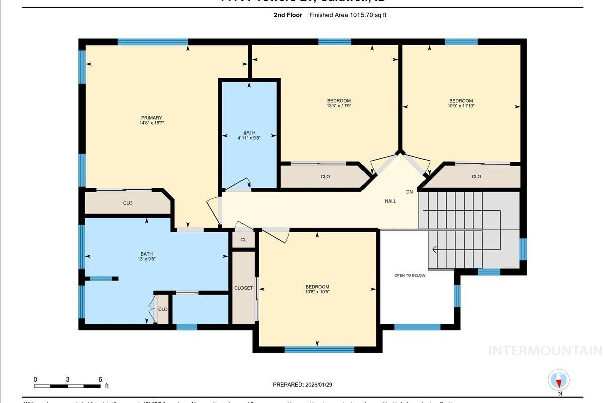 14111 Towers Drive Caldwell, ID 83607 - Photo 50 of 50 View of floor plan / room layout