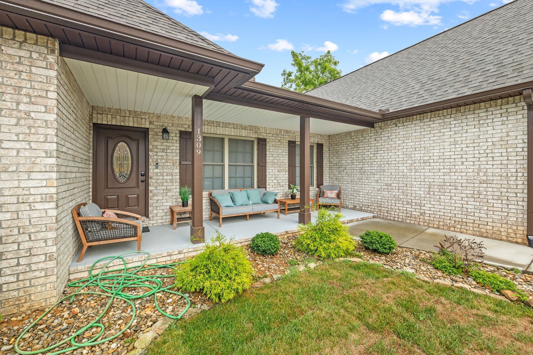 1309 Bridle Path Cookeville, TN 38501 - Photo 23 of 32 a front view of a house with patio