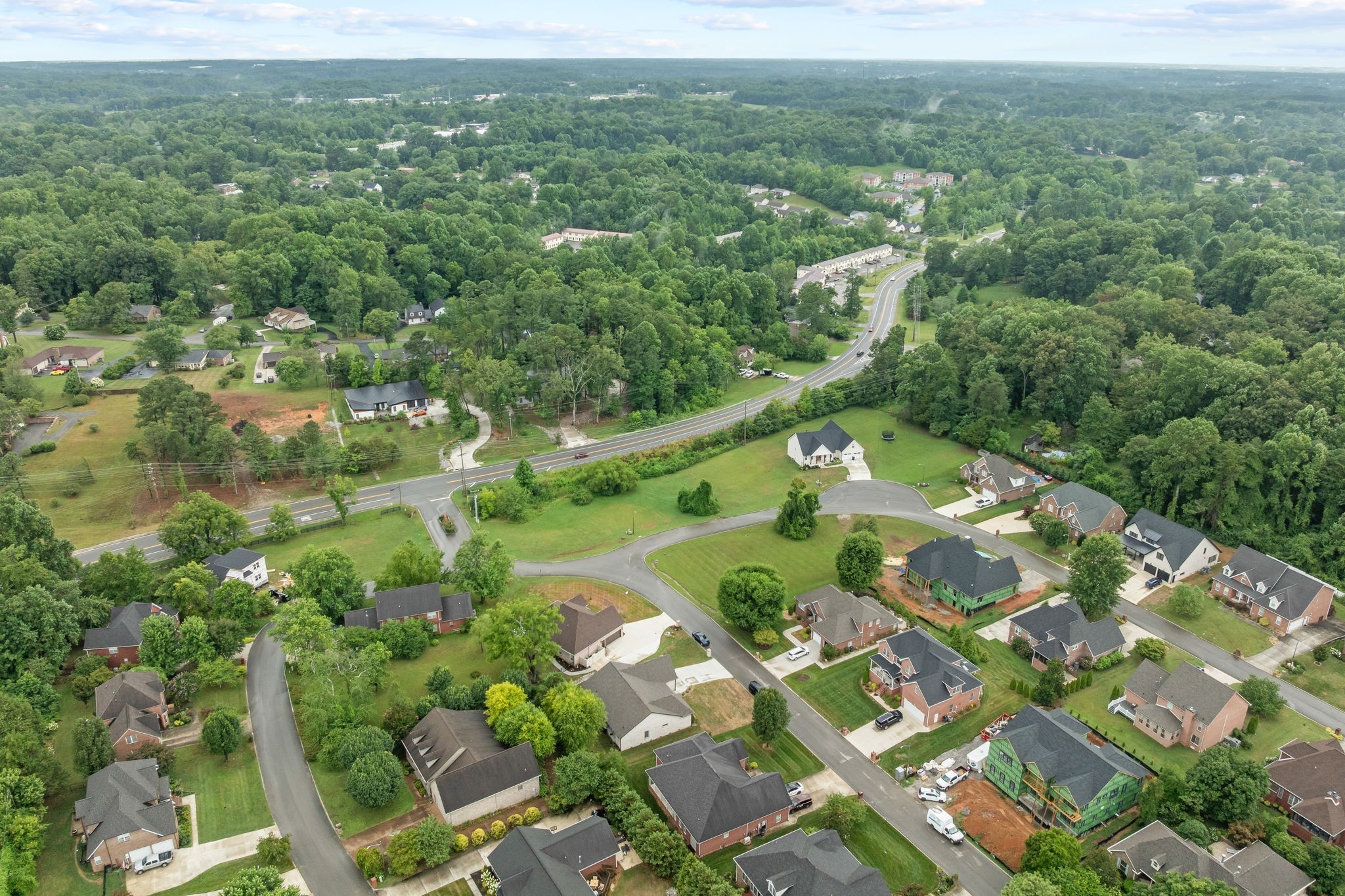 1309 Bridle Path Cookeville, TN 38501 - Photo 28 of 32 a view of a city with lush green forest