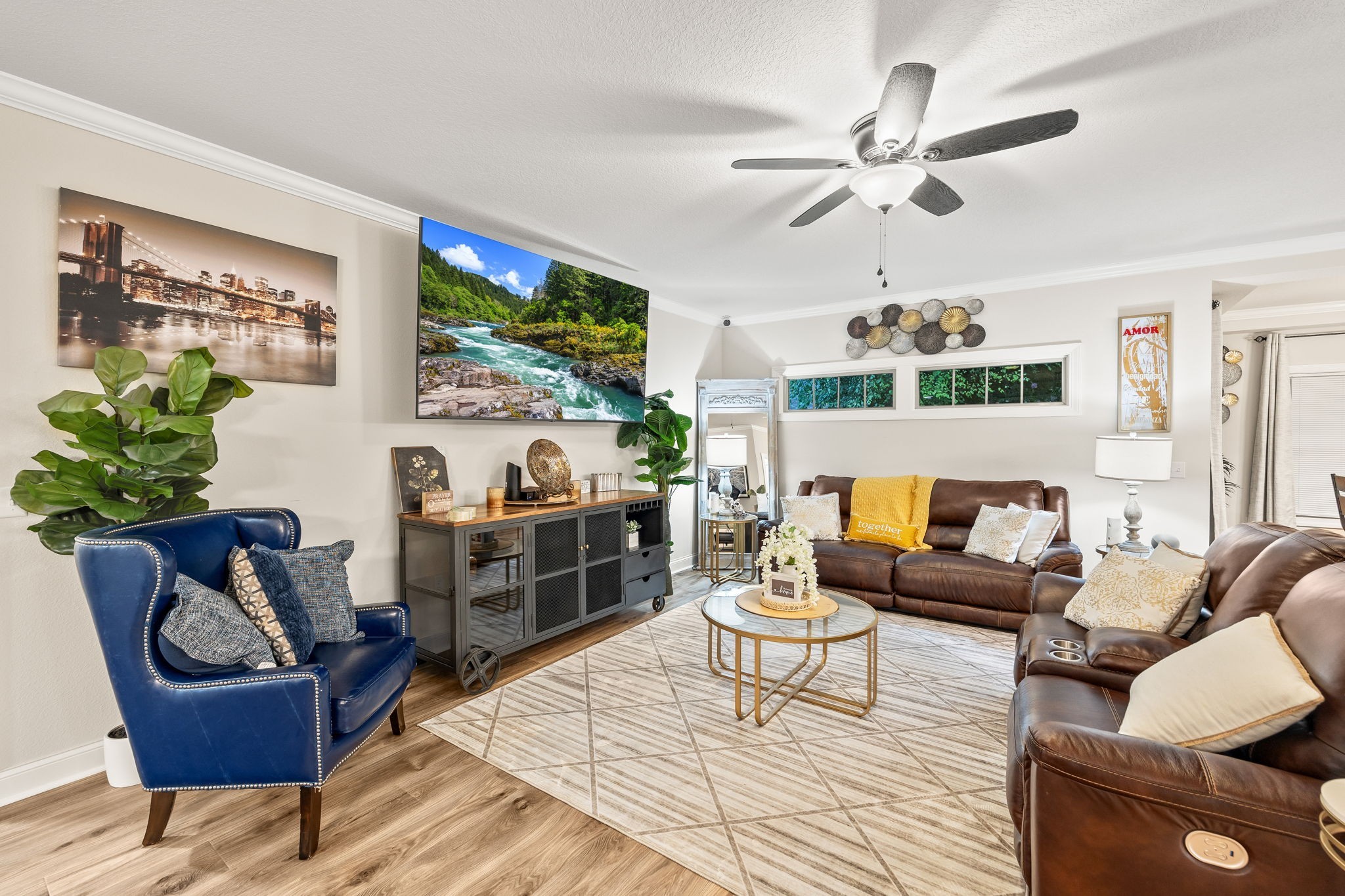 1309 Bridle Path Cookeville, TN 38501 - Photo 4 of 32 a living room with furniture and a large window