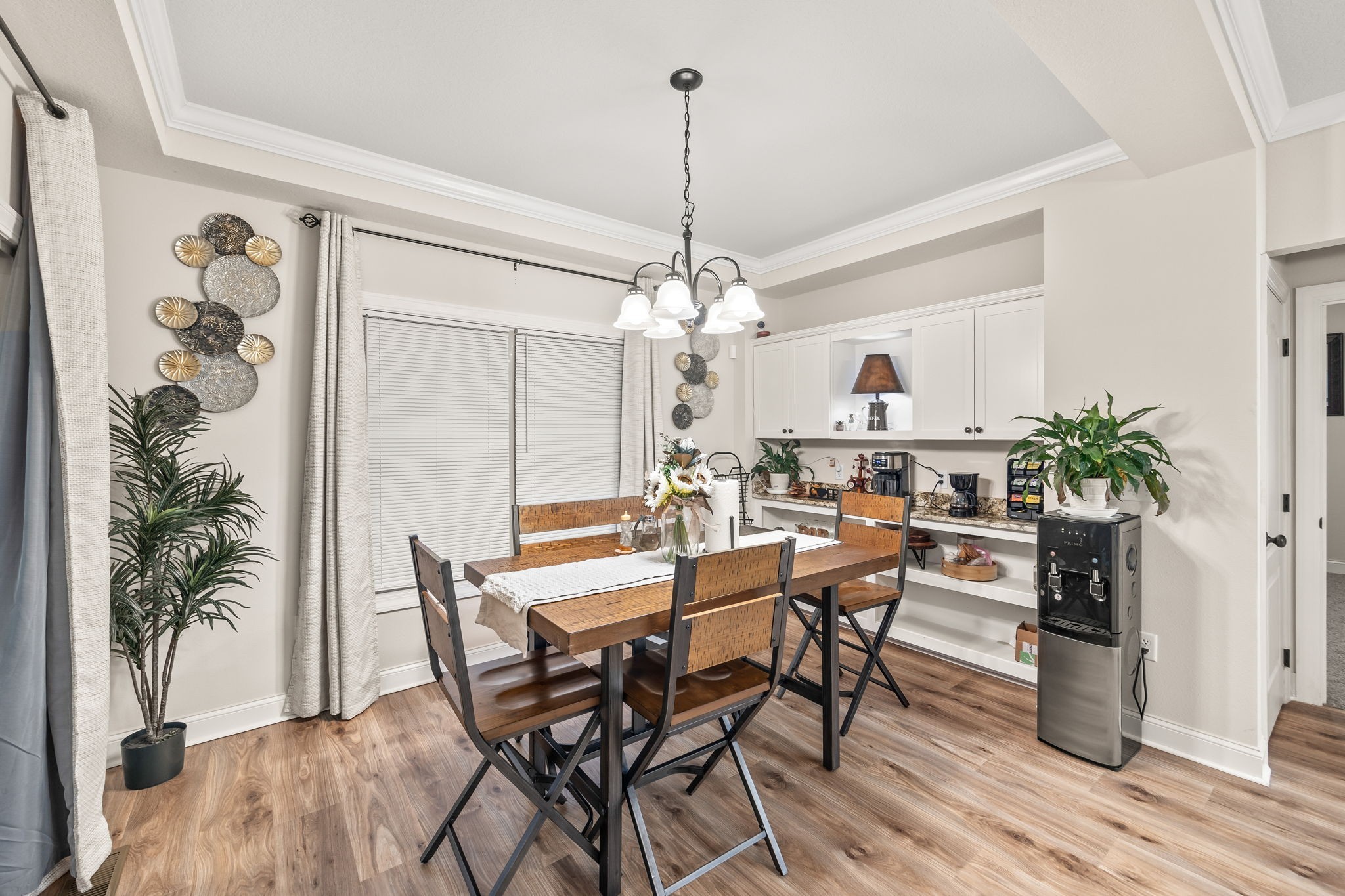 1309 Bridle Path Cookeville, TN 38501 - Photo 9 of 32 a view of a dining room with furniture and chandelier