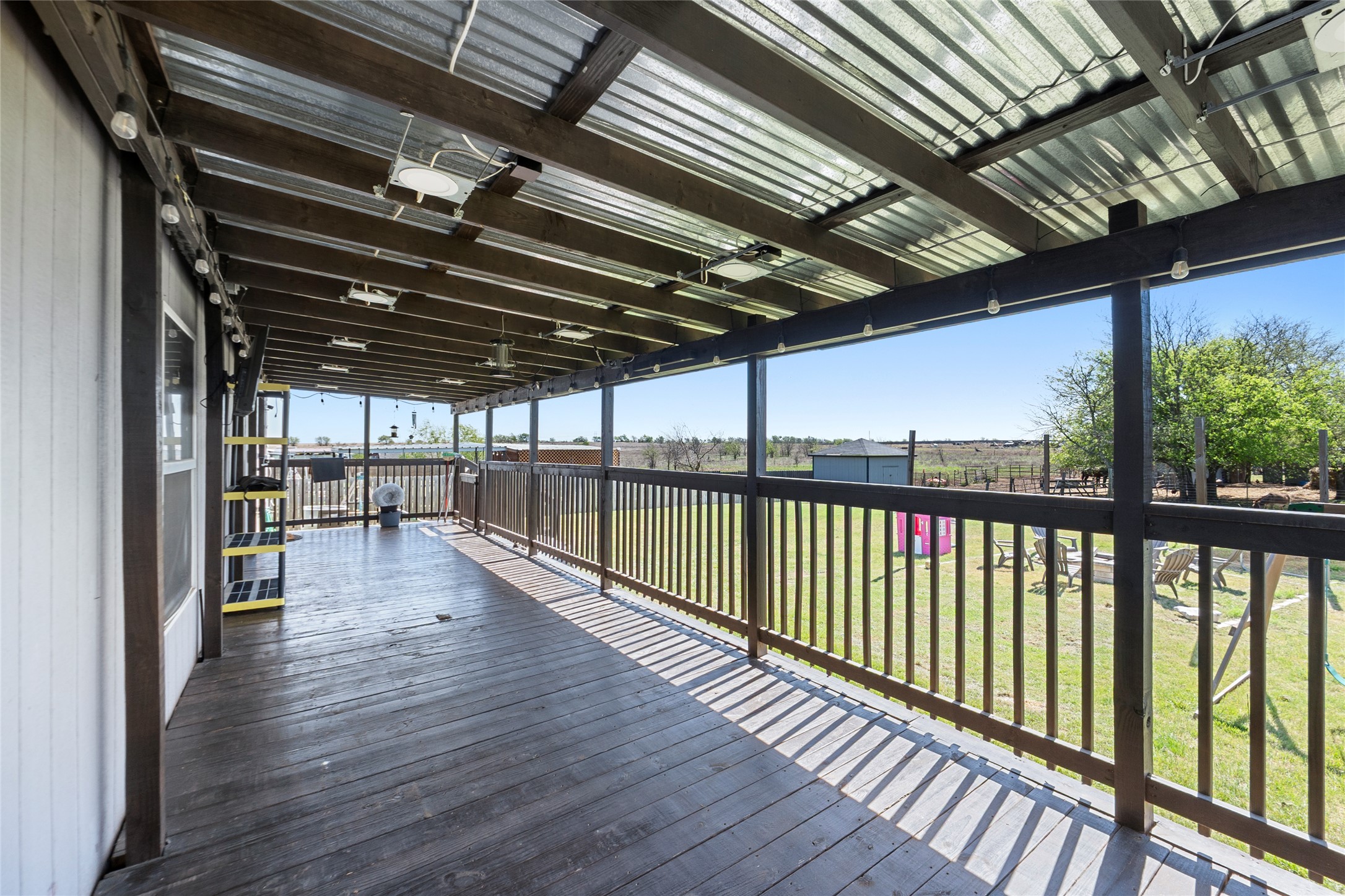 22774 Windy Mdws Cove Jarrell, TX 76537 - Photo 4 of 30 a view of a balcony