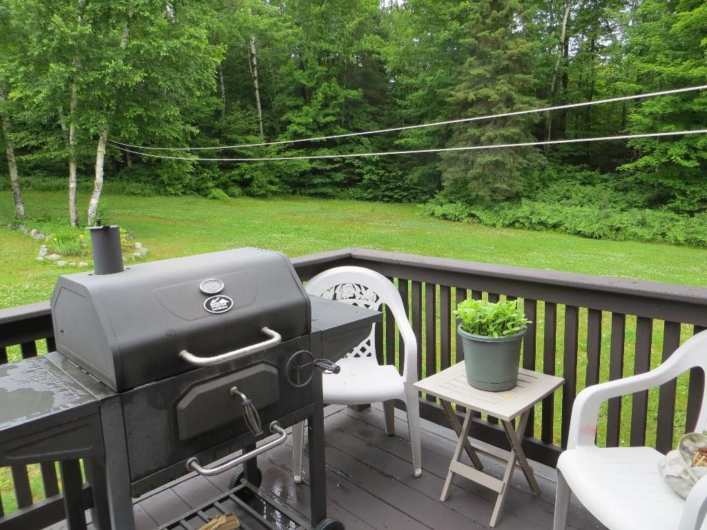 421 Beaulieu Road St. David, ME 04773 - Photo 22 of 35 Back deck of mobile home.