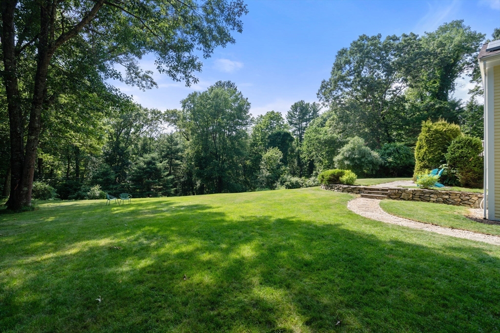 24 Russett Hill Road Sherborn, MA 01770 - Photo 36 of 39 a view of a swimming pool with a yard