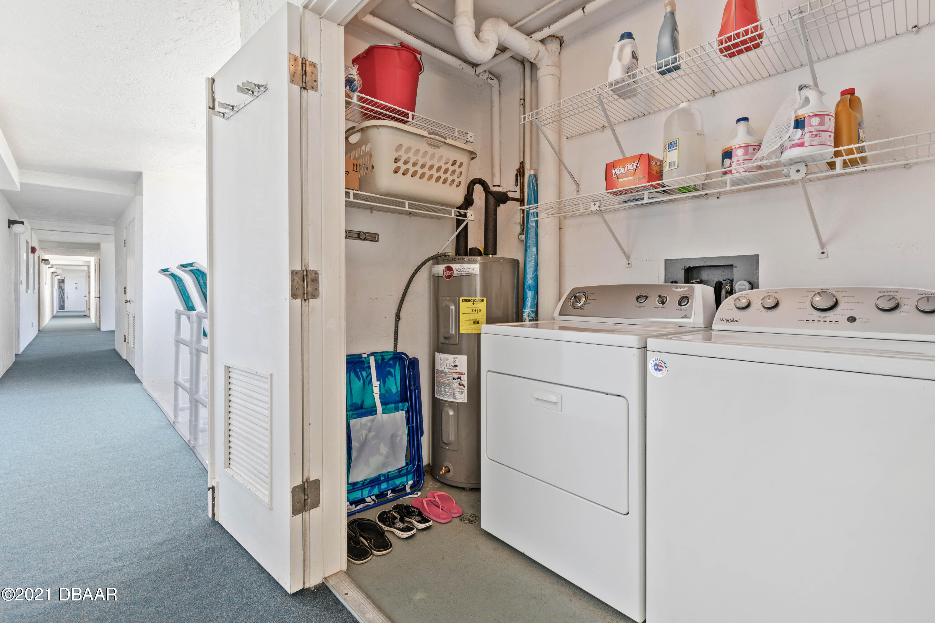 1051 Ocean Shore Boulevard, Unit 1202 Ormond Beach, FL 32176 - Photo 31 of 31 Laundry Room