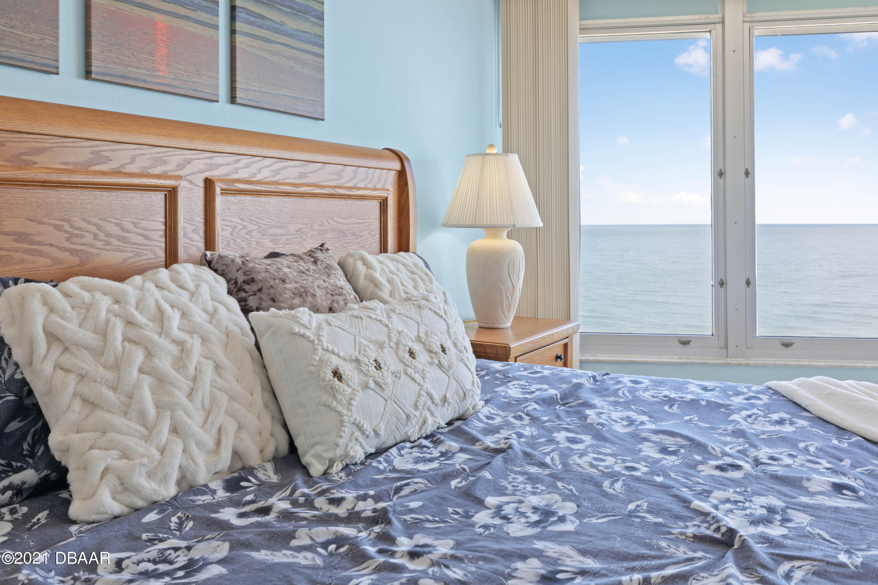 1051 Ocean Shore Boulevard, Unit 1202 Ormond Beach, FL 32176 - Photo 5 of 31 Ocean view from your bed