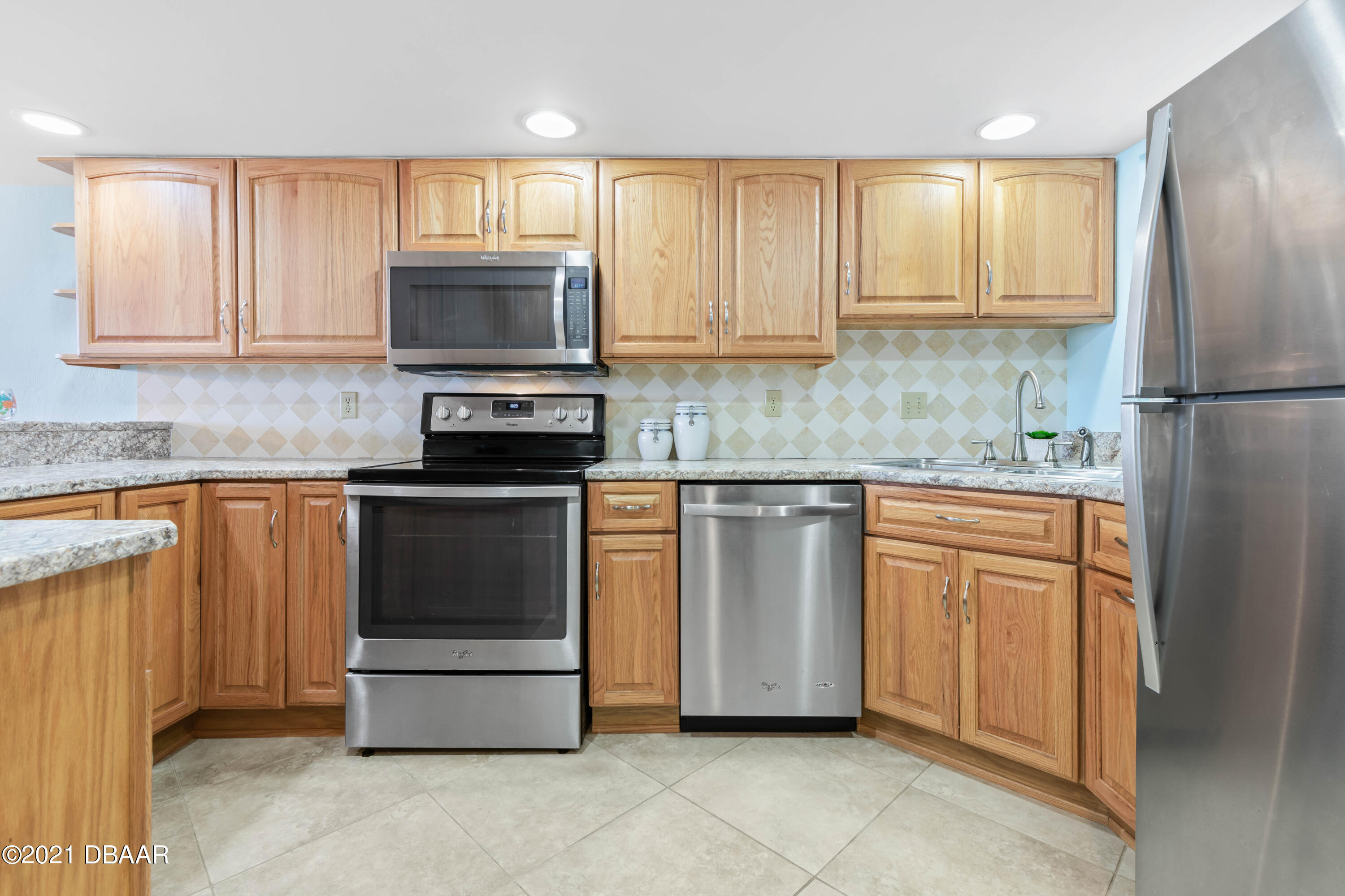 1051 Ocean Shore Boulevard, Unit 1202 Ormond Beach, FL 32176 - Photo 7 of 31 Kitchen