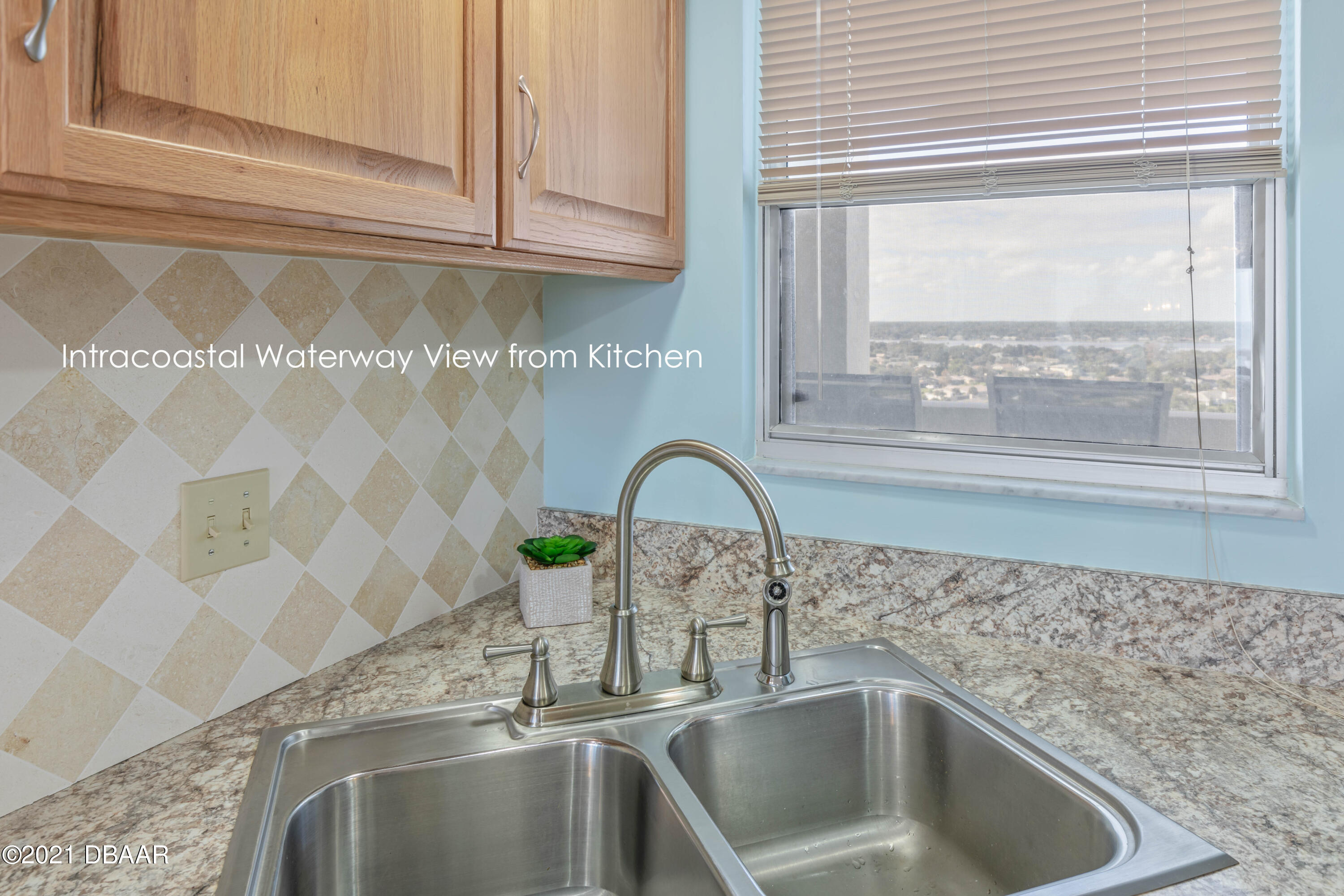 1051 Ocean Shore Boulevard, Unit 1202 Ormond Beach, FL 32176 - Photo 8 of 31 Kitchen River View