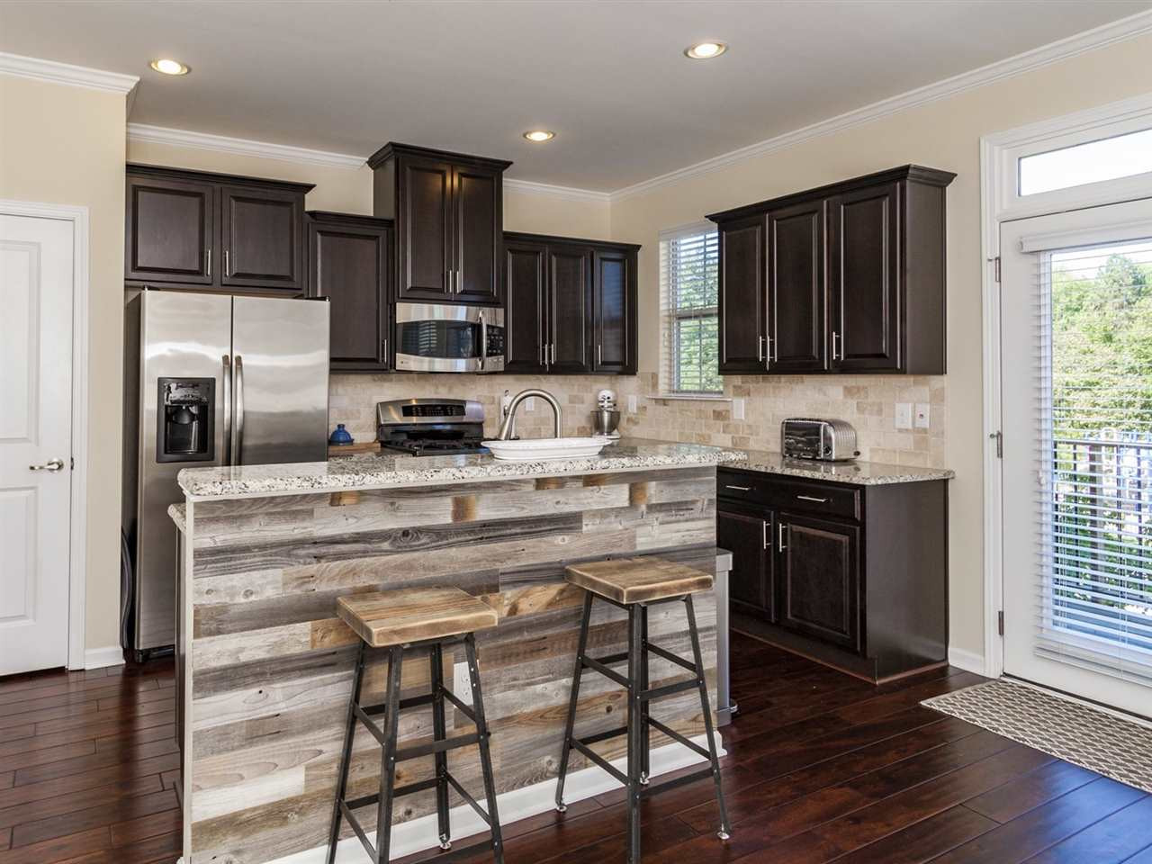 1310 Cornell Place Raleigh, NC 27607 - Photo 4 of 25 Kitchen with upgraded gas range