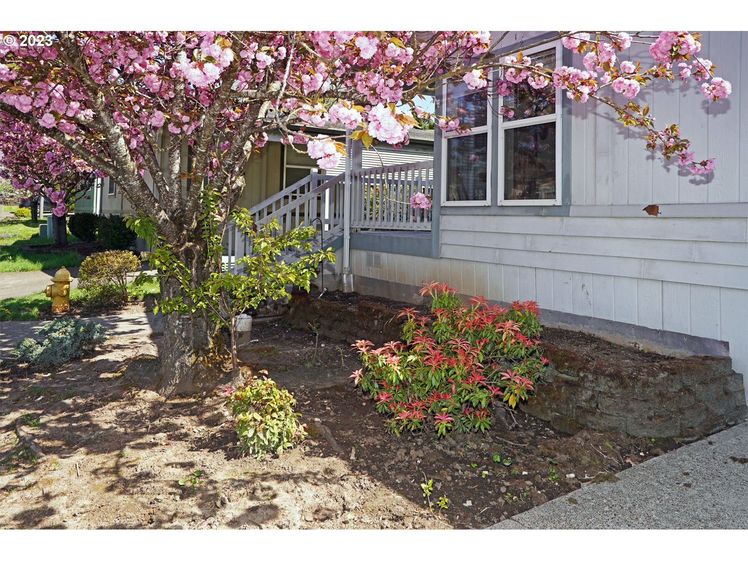 23077 Southwest Main Street, Unit 50 Sherwood, OR 97140 - Photo 9 of 24 a view of a garden with a pathway