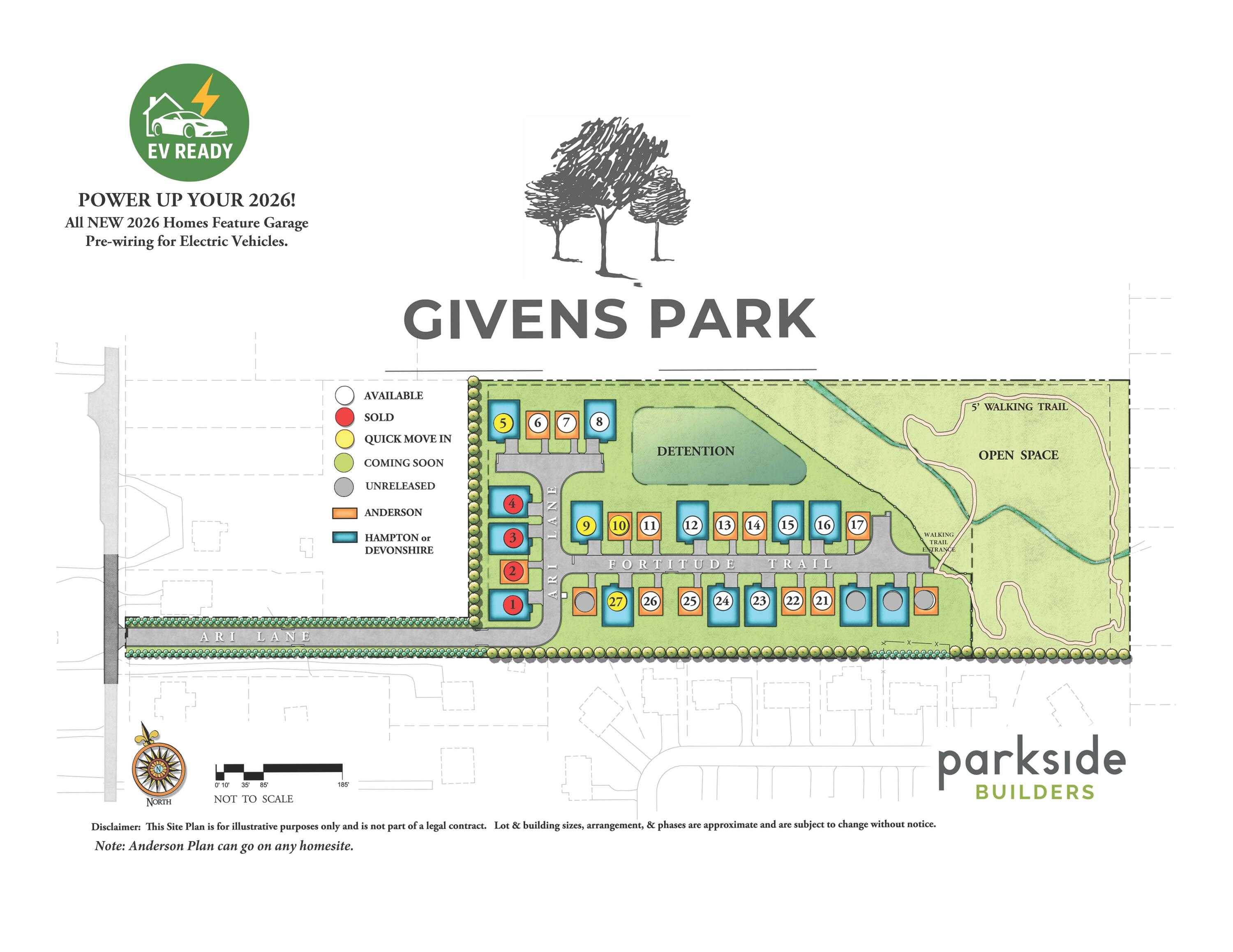 1002 Fortitude Trail Chattanooga, TN 37421 - Photo 54 of 55 Givens Park - Community Map