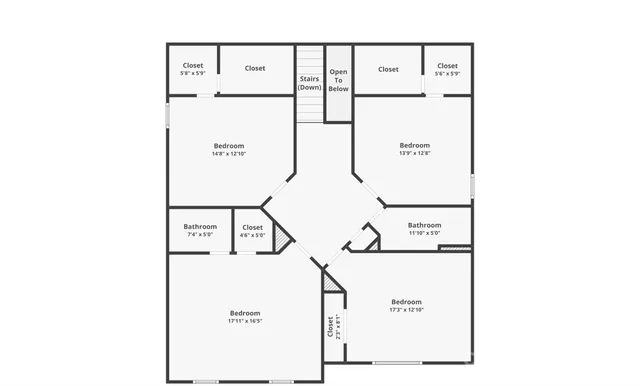 a picture of a floor plan