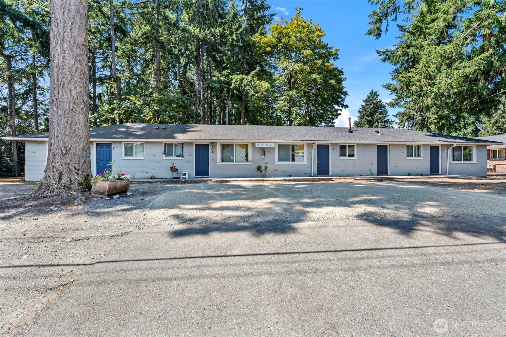 8502-8508 Berkeley Avenue Southwest Lakewood, WA 98498 - Photo 1 of 19 front view of house with a porch