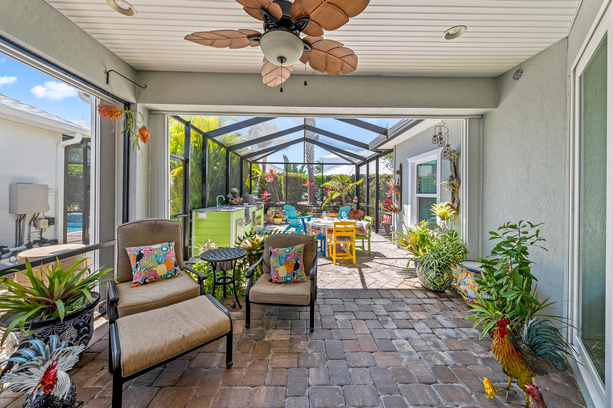 1718 Tullagee Avenue Melbourne, FL 32940 - Photo 24 of 35 a outdoor space with lots of furniture