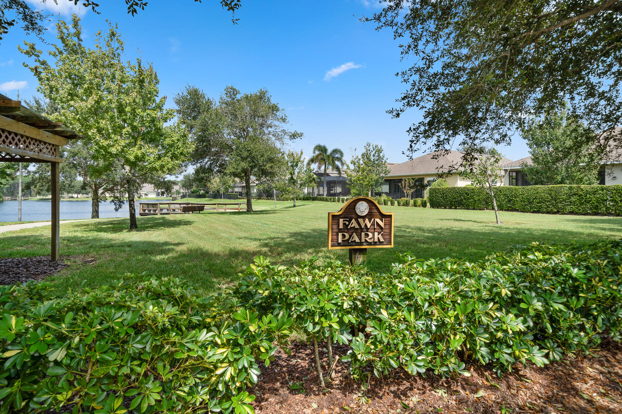 1718 Tullagee Avenue Melbourne, FL 32940 - Photo 31 of 35 a view of a park with large trees