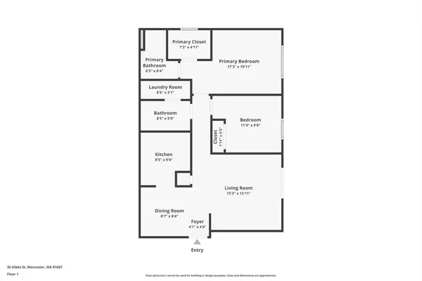 $245,000 | 36 B Gibbs Street, Unit 18, Worcester, MA 01607