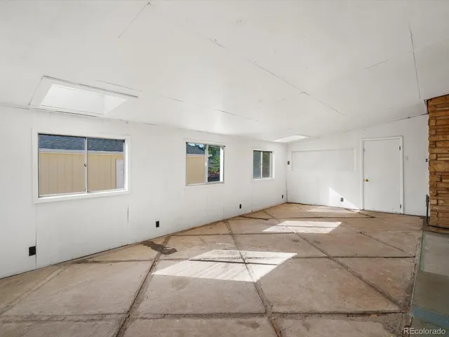 a room with storage and utility