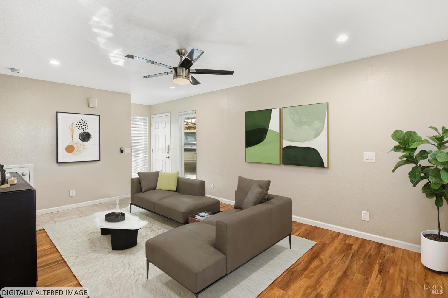 790 Hudis Street Rohnert Park, CA 94928 - Photo 8 of 41 a living room with furniture and a wooden floor