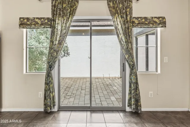 a view of a entryway