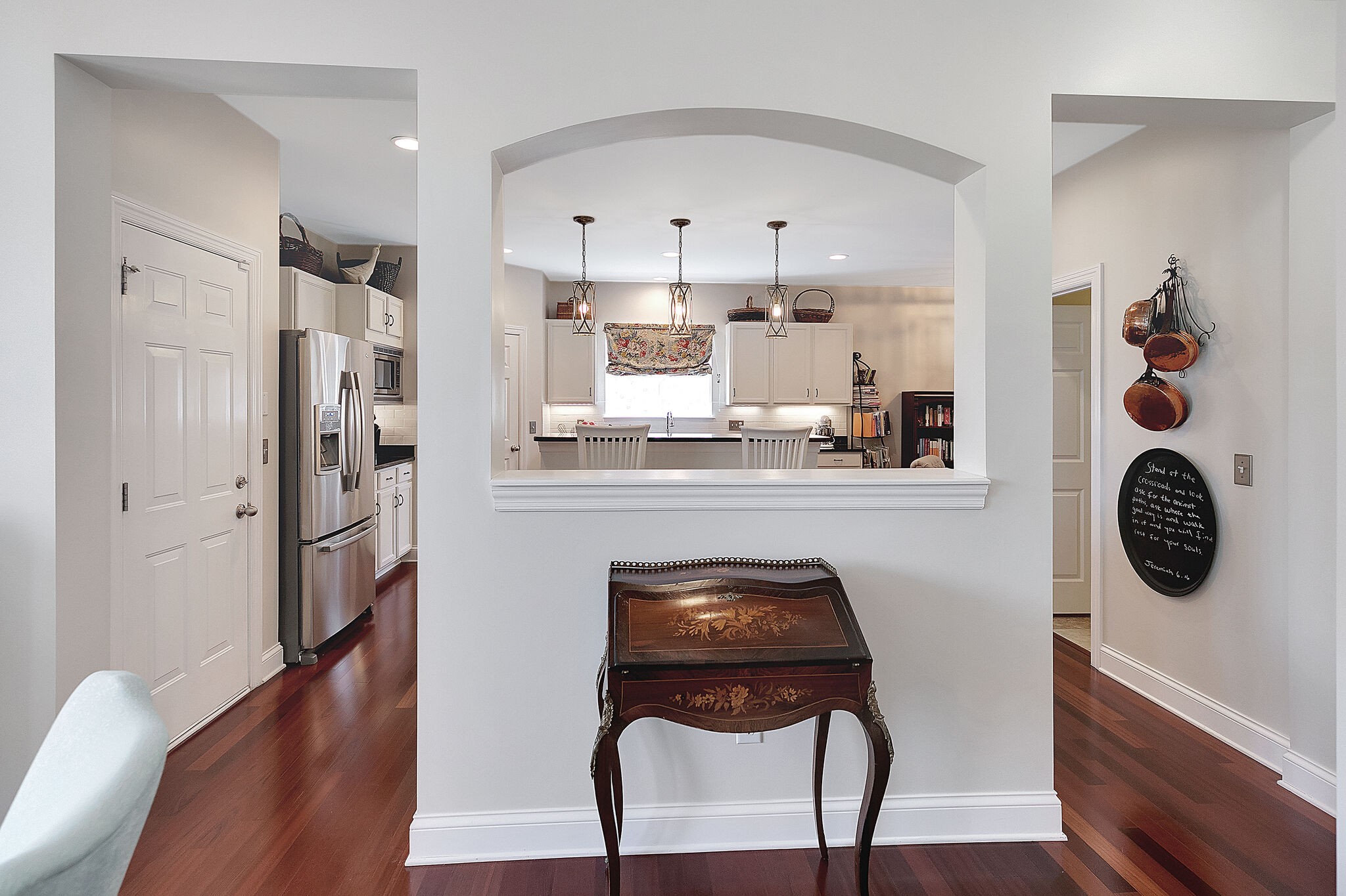 201 Verde Meadow Drive Franklin, TN 37067 - Photo 15 of 40 a kitchen with stainless steel appliances granite countertop a refrigerator and a stove top oven