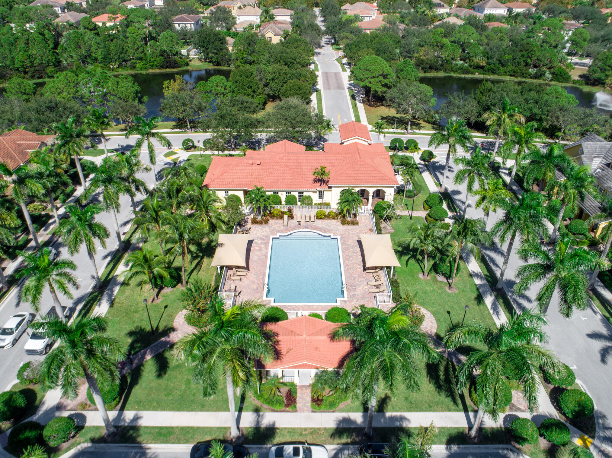 151 Mulligan Place Jupiter, FL 33458 - Photo 23 of 23 an aerial view of house with yard swimming pool and outdoor seating