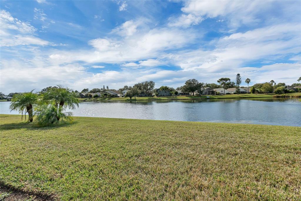 2626 Raccoon Run Lane Orlando, FL 32837 - Photo 50 of 62 a view of a lake with houses in the back
