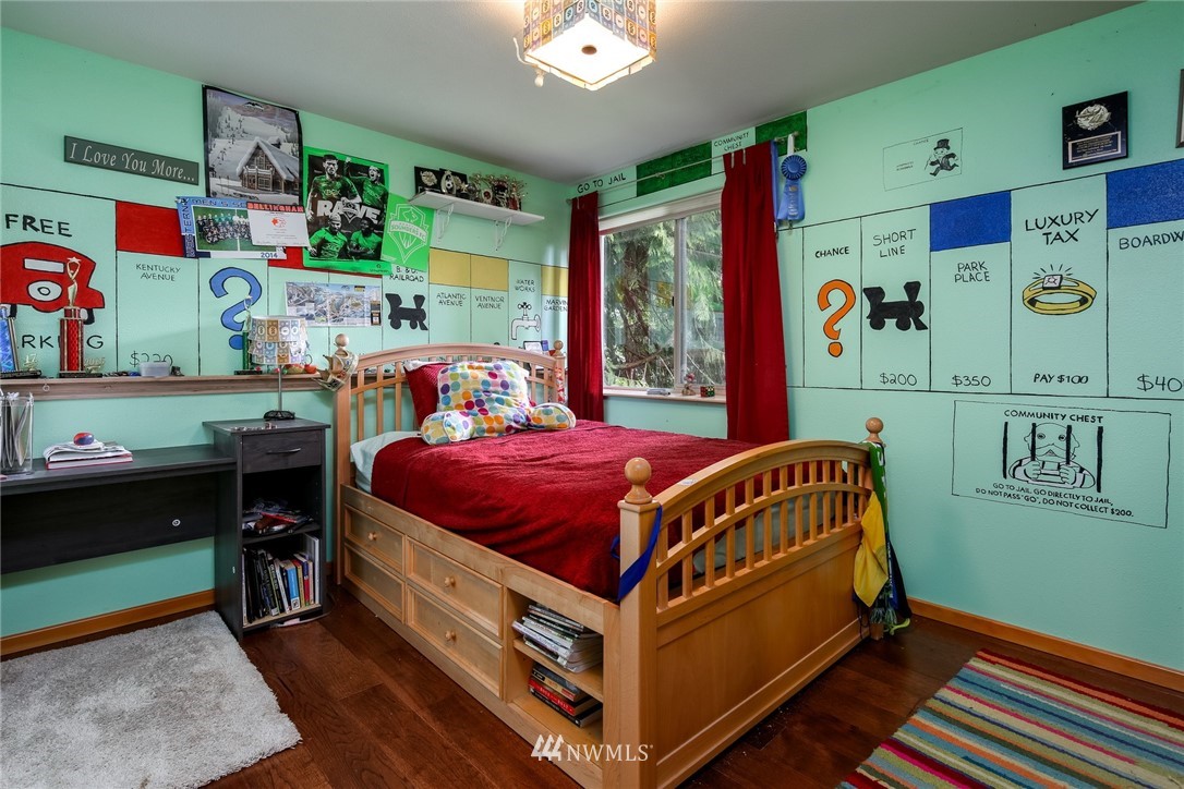 8 Inlet Circle Bellingham, WA 98229 - Photo 22 of 39 a bed room with a bed and a baby crib