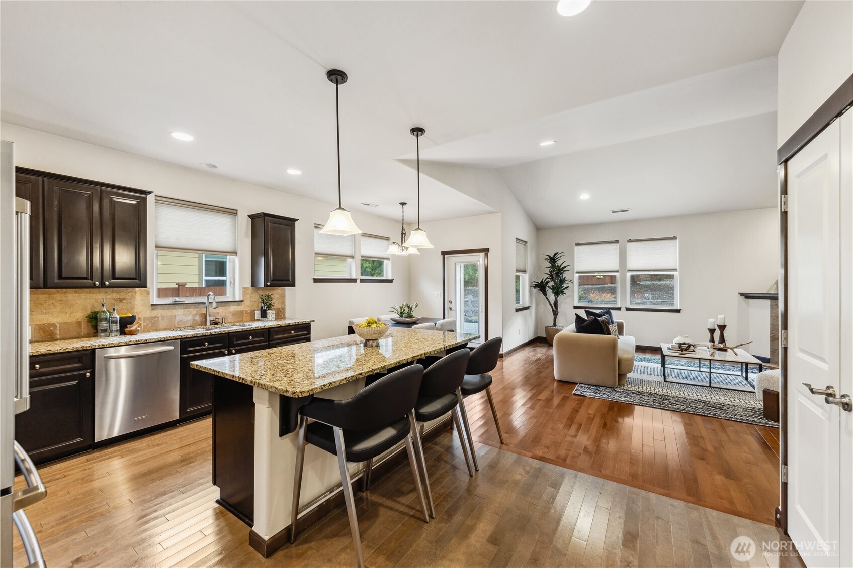 1886 Silver Loop Mount Vernon, WA 98274 - Photo 3 of 36 a large kitchen with a table and chairs