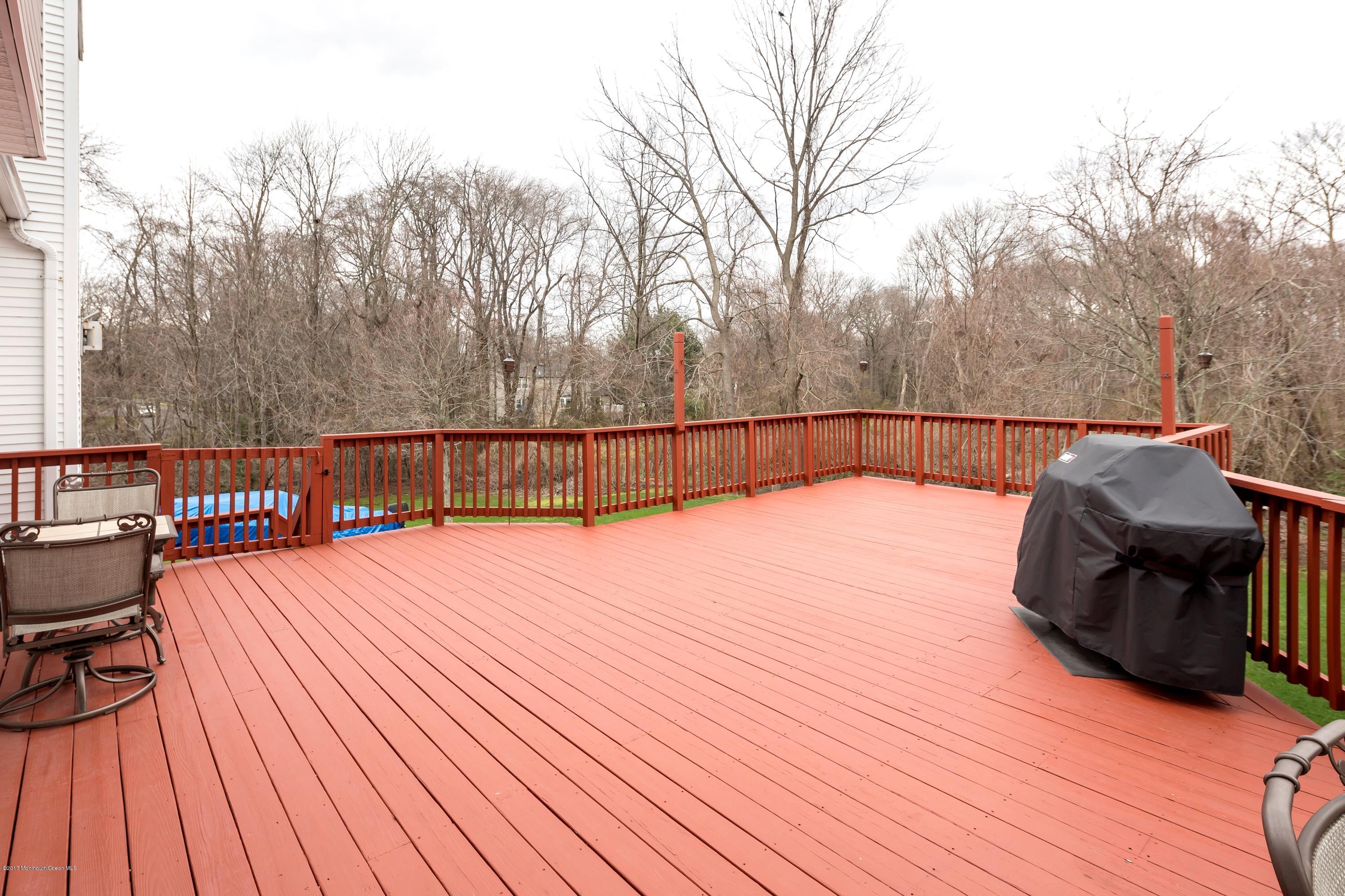26 Hamilton Hill Road Lincroft, NJ 07738 - Photo 33 of 36 26 Hamilton Hill Rd Deck