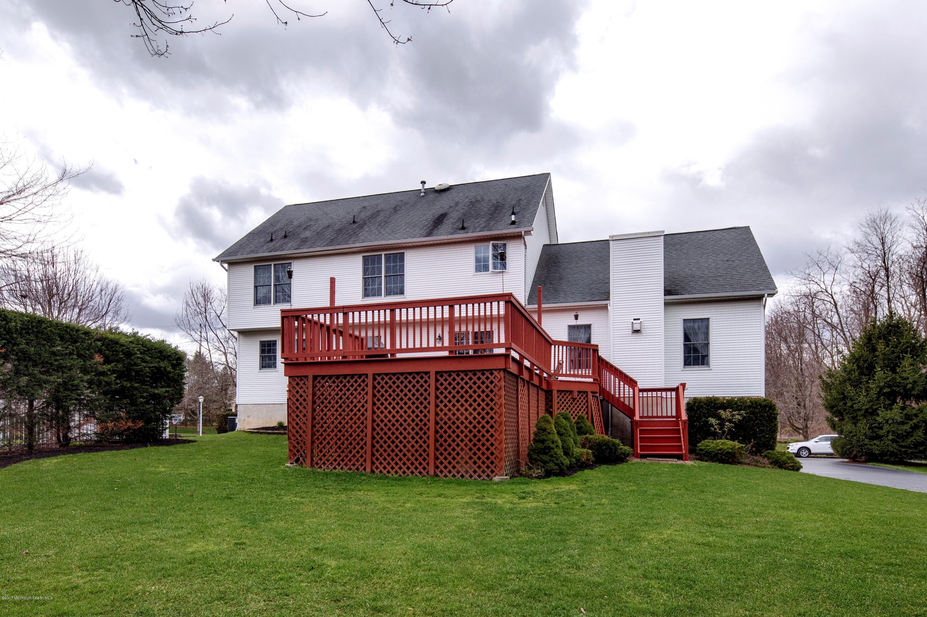 26 Hamilton Hill Road Lincroft, NJ 07738 - Photo 36 of 36 26 Hamilton Hill Rd Back Of House