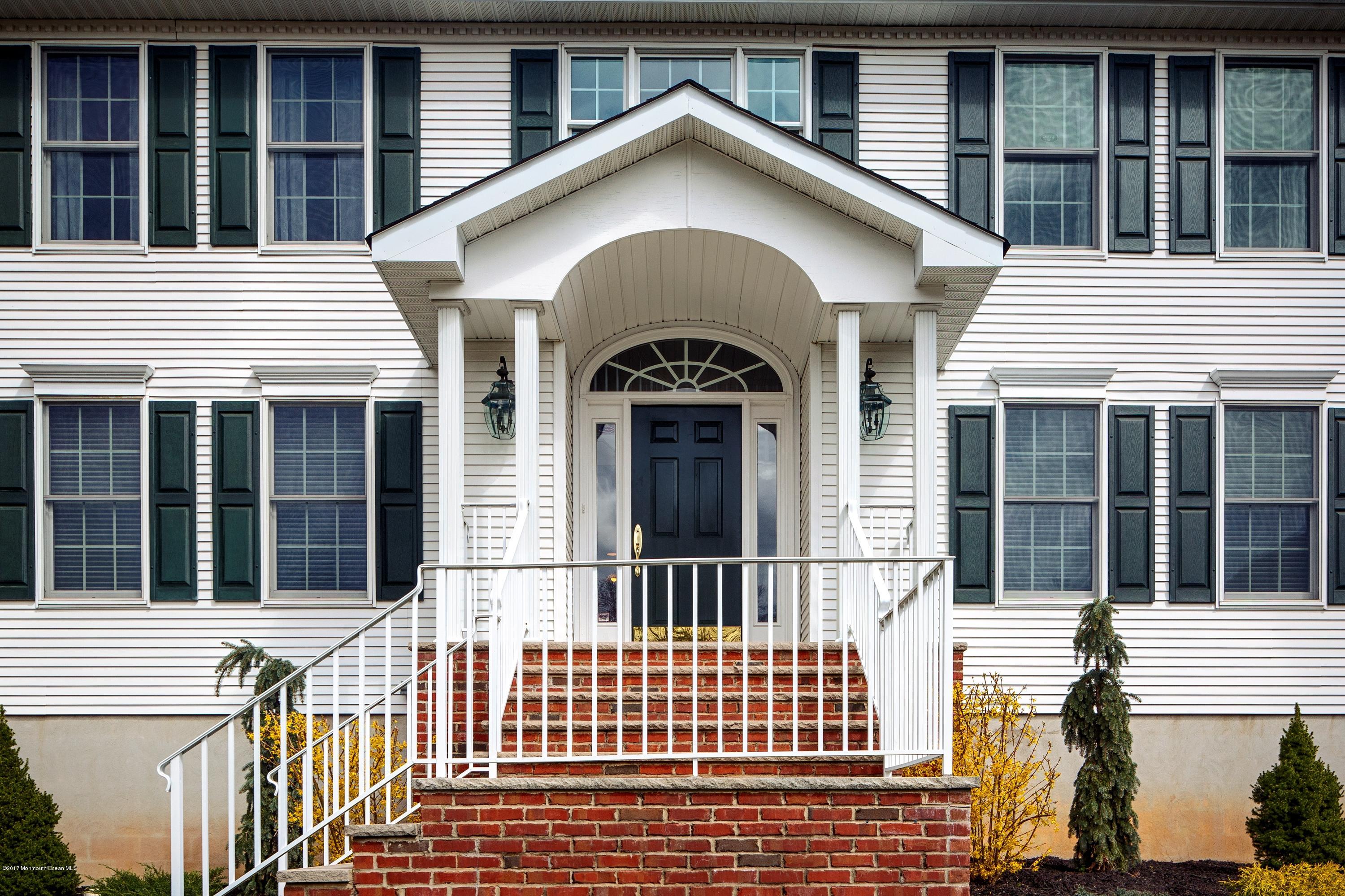 26 Hamilton Hill Road Lincroft, NJ 07738 - Photo 4 of 36 26 Hamilton Hill Rd Front Entrance