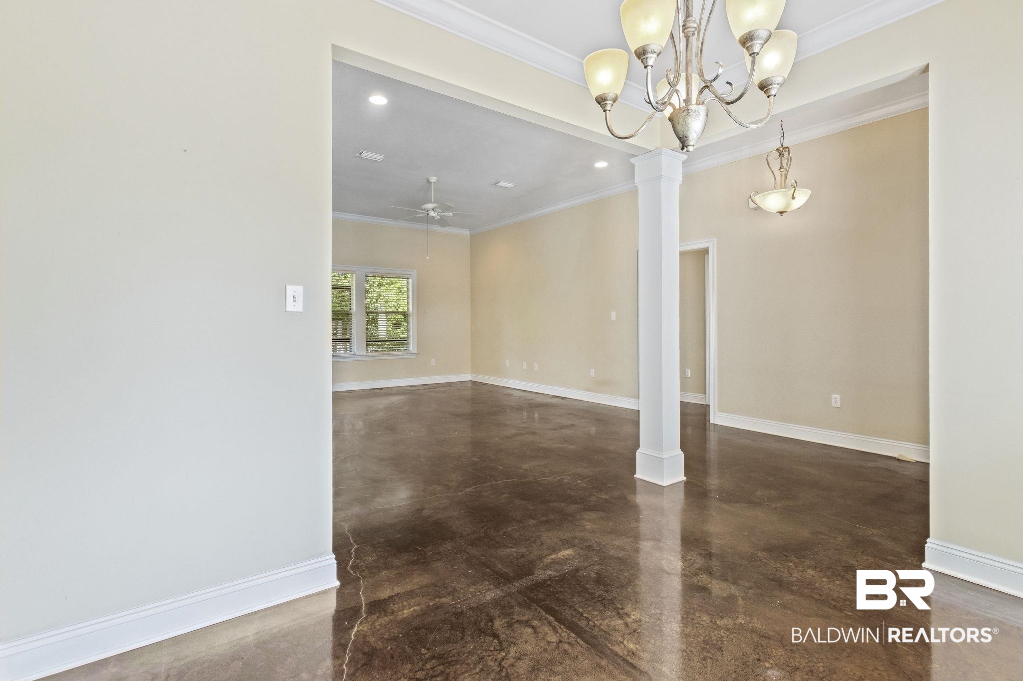 134 Hawthorne Circle Fairhope, AL 36532 - Photo 14 of 45 Stained Concrete Floors