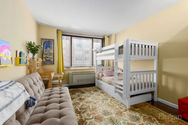 a workspace with furniture and window